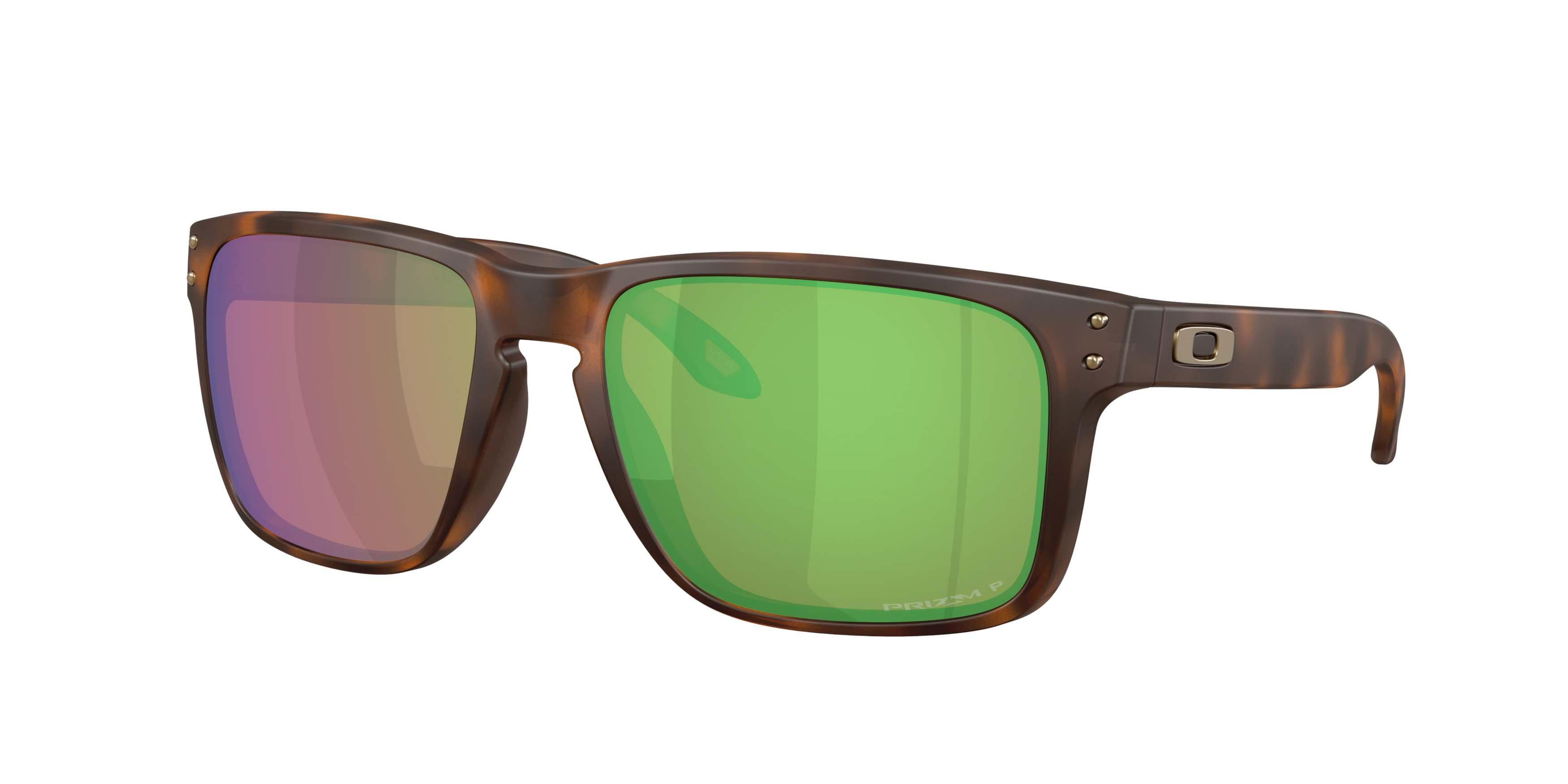 Oakley Holbrook XL Prizm Shallow Water Polarized Sunglasses - Matte Tortoise - BROWN
